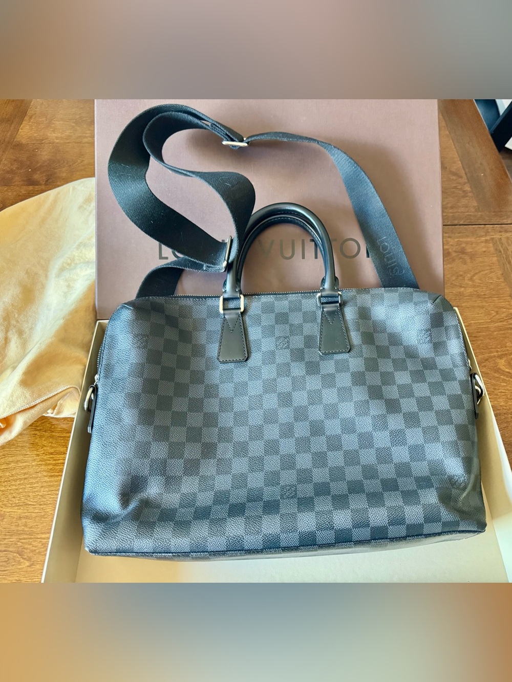 Louis Vuitton Damier Graphite Porte Documents